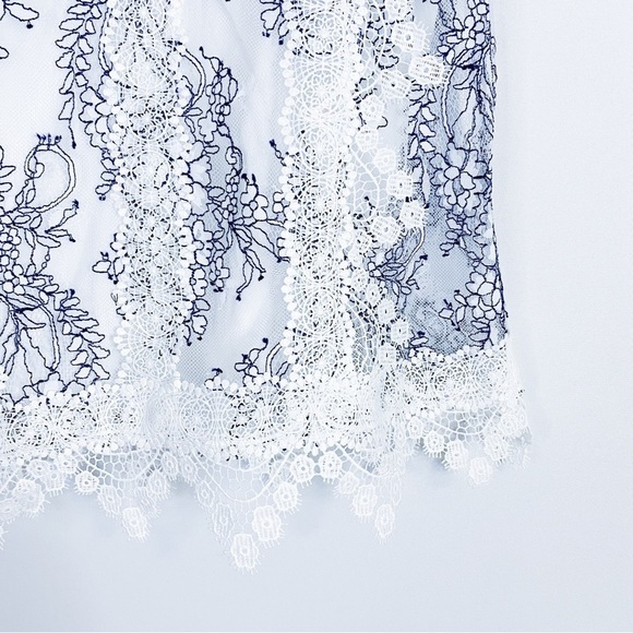 Adelyn Rae - Lace Overlay Top - Picture 2 of 4